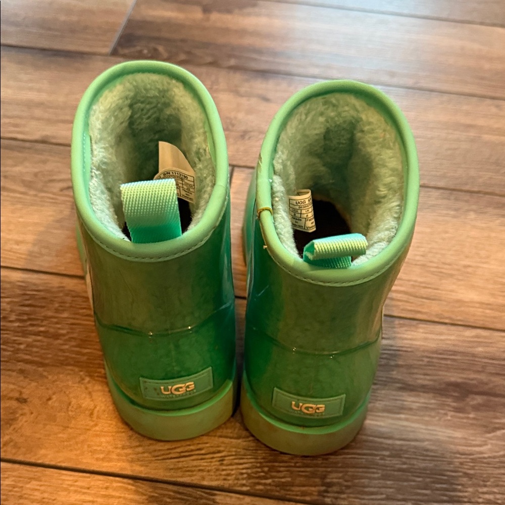 UGG women’s Vibrant teal waterproof Boots - Picture 2 of 3